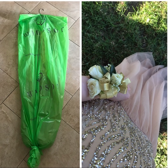 Gold Prom Dress - Picture 6 of 7